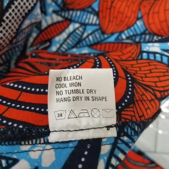 Fayo Ofuure African Print Dress 3XL New - Picture 9 of 16